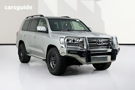 Silver 2016 Toyota Landcruiser Wagon Gxl (4X4)
