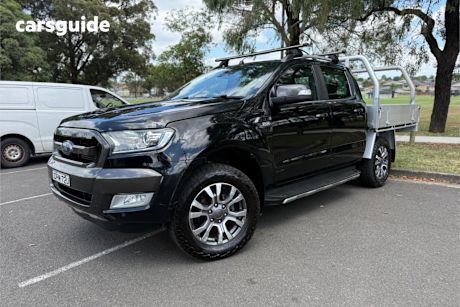Black 2017 Ford Ranger Dual Cab Pick-up Wildtrak 3.2 (4X4)