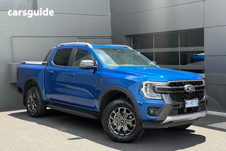 Blue 2025 Ford Ranger Double Cab Pick Up Wildtrak 2.0 (4X4)