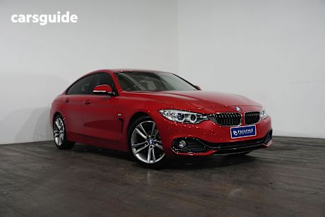 Red 2016 BMW 420I Coupe Gran Coupe Sport Line