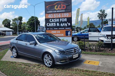 Grey 2013 Mercedes-Benz C250 Sedan Cdi Elegance