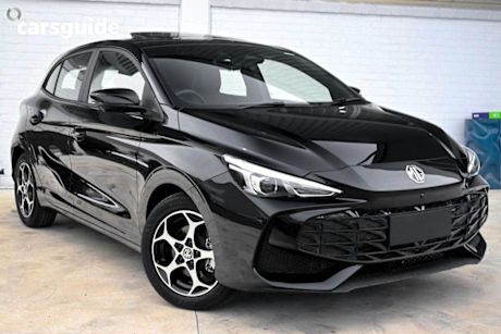 Black 2025 MG MG3 Hatchback Essence
