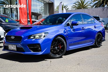 Blue 2017 Subaru WRX Sedan Premium (Awd)