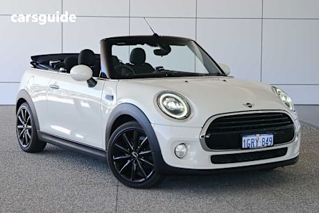 White 2018 Mini Convertible Convertible Cooper