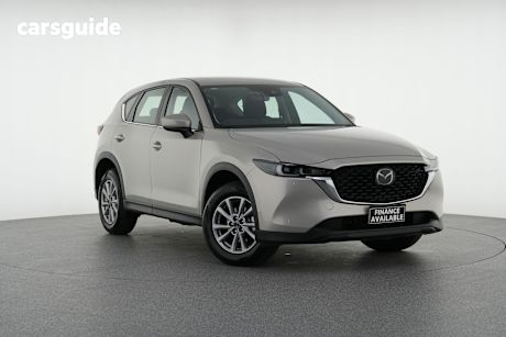 Silver 2024 Mazda CX-5 Wagon G25 Maxx Sport (Fwd)