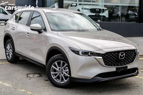 Silver 2025 Mazda CX-5 Wagon G25 Maxx Sport (Fwd)