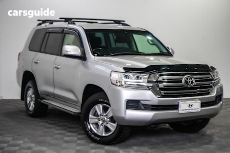 Silver 2017 Toyota Landcruiser Wagon Gxl (4X4)