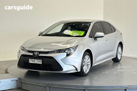 Silver 2024 Toyota Corolla Sedan Ascent Sport