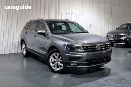 Grey 2018 Volkswagen Tiguan Wagon Allspace 162 Tsi Highline