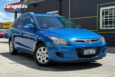 Blue 2011 Hyundai I30 Hatchback Sx