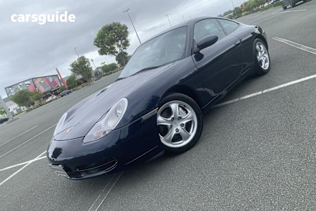 Blue 1999 Porsche 911 Coupe Carrera 4