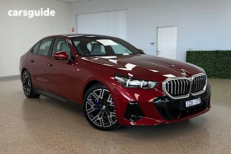Red 2024 BMW 540D Sedan Xdrive