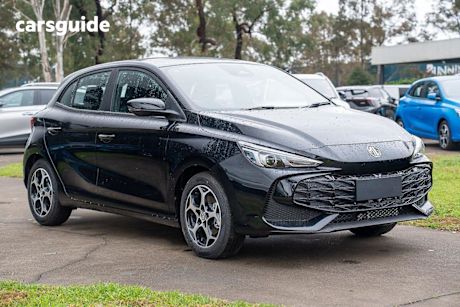 Blue 2024 MG MG3 Hatchback Excite Hybrid+