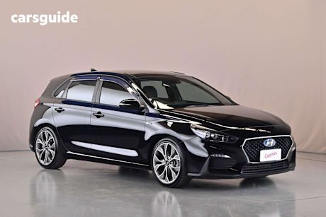 Black 2019 Hyundai I30 Hatchback N Line Premium