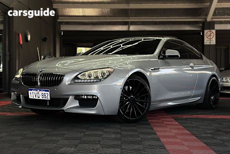 Silver 2015 BMW 640I Coupe