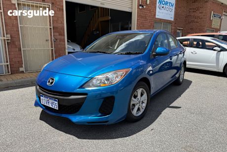 Blue 2012 Mazda 3 Sedan Neo