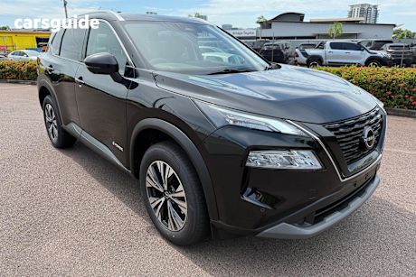 Black 2025 Nissan X-Trail Wagon St-L (4Wd) E-Power (Hybrid)