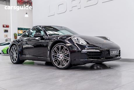 Black 2012 Porsche 911 Coupe Carrera