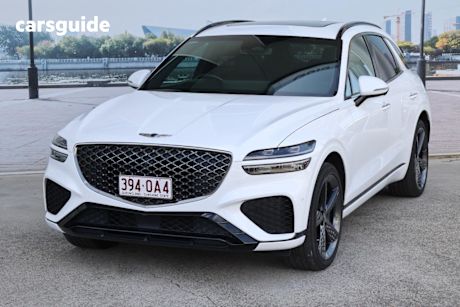 White 2021 Genesis GV70 Wagon 3.5T Awd Sport