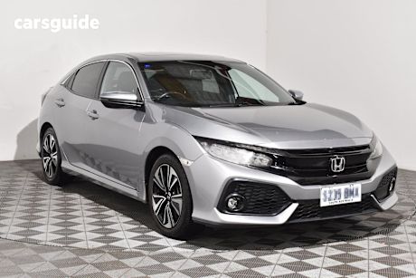 Silver 2018 Honda Civic Hatchback Vti-Lx