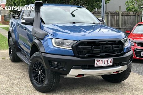 Blue 2022 Ford Ranger Double Cab Pick Up Raptor 2.0 (4X4)