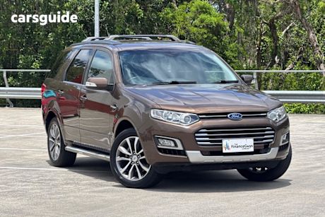 Brown 2015 Ford Territory Wagon Titanium (Rwd)