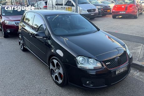 Black 2006 Volkswagen Golf Hatchback Gti