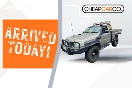 Grey 2008 Nissan Patrol Coil Cab Chassis Dx (4X4)