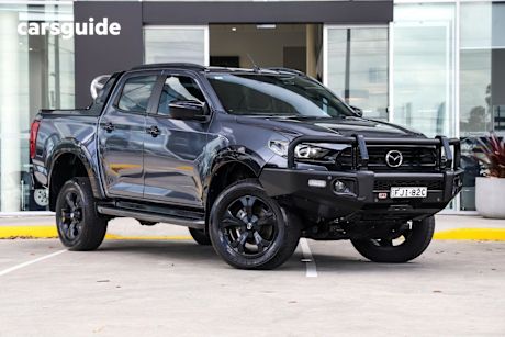 Grey 2024 Mazda BT-50 Dual Cab Pick-up Sp (4X4)