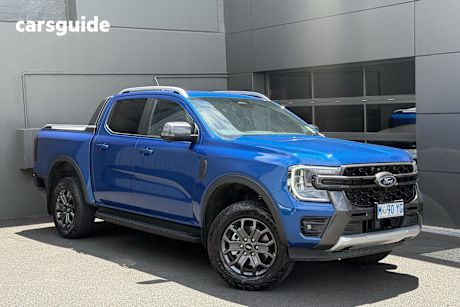 Blue 2025 Ford Ranger Double Cab Pick Up Wildtrak 2.0 (4X4)