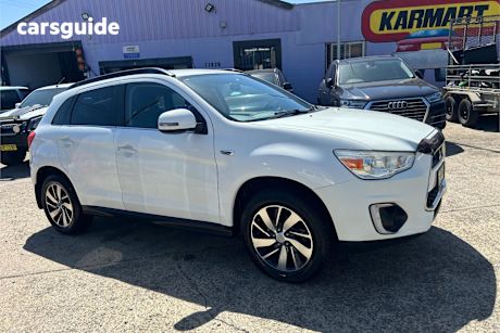 White 2015 Mitsubishi ASX Wagon Ls (4Wd)