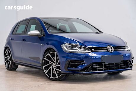 Blue 2019 Volkswagen Golf Hatchback R