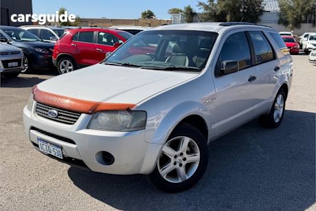 Silver 2008 Ford Territory Wagon Tx (4X4)