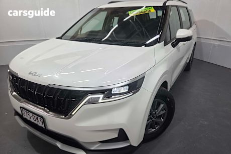 White 2022 Kia Carnival Wagon S