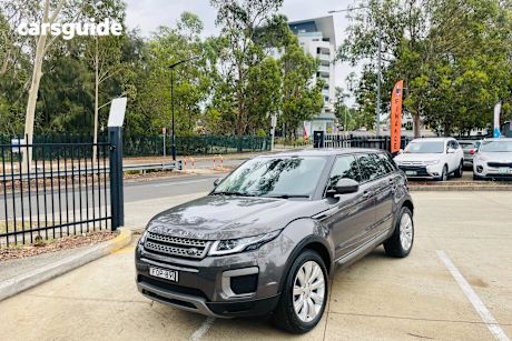 Grey 2015 Land Rover Evoque SUV TD4 150 SE LV MY16