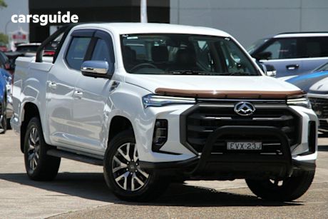 White 2022 LDV T60 Double Cab Utility Max Luxe (4X4)