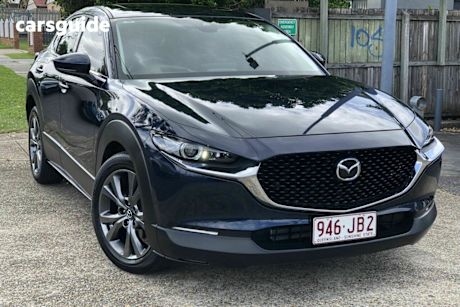Blue 2021 Mazda CX-30 Wagon G25 Astina (Fwd)