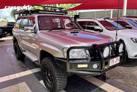 Silver 2013 Nissan Patrol Wagon St (4X4)