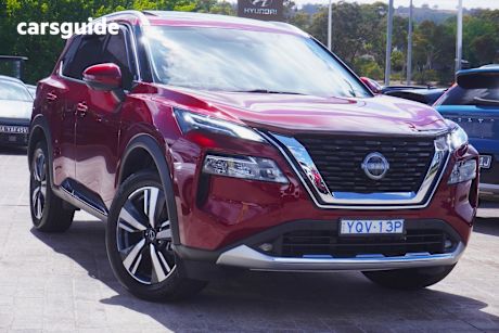 Red 2023 Nissan X-Trail Wagon Ti (4Wd)