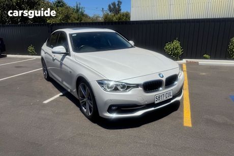 White 2015 BMW 320I Sedan Sport Line