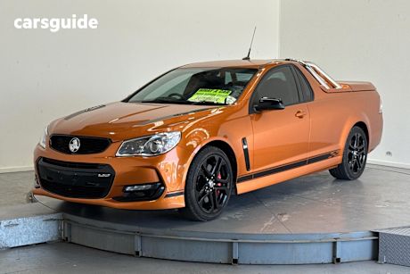 Orange 2017 Holden UTE Utility Ss-V Redline