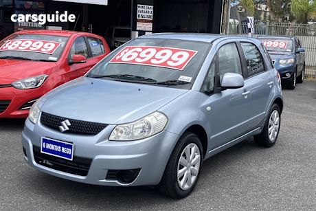 Blue 2011 Suzuki SX4 Hatch GY MY11