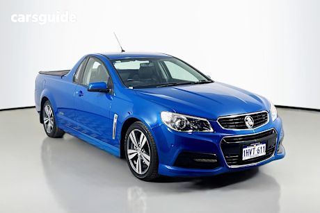 Blue 2015 Holden UTE Utility Ss