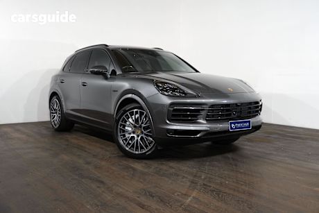 Grey 2021 Porsche Cayenne Wagon E-Hybrid