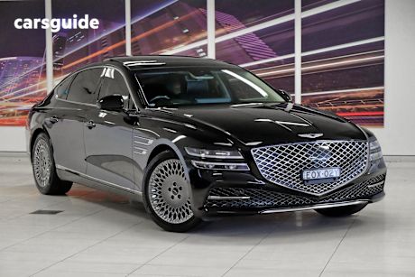 Black 2021 Genesis G80 Sedan 2.5T