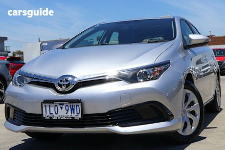 Silver 2017 Toyota Corolla Hatchback Ascent