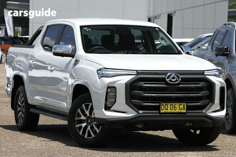 White 2022 LDV T60 Double Cab Utility Max Luxe (4X4)