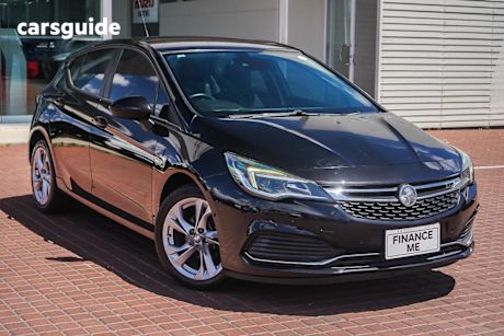 Black 2017 Holden Astra Hatchback Rs