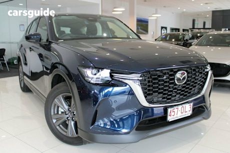 Blue 2025 Mazda CX-60 Wagon G25 Pure