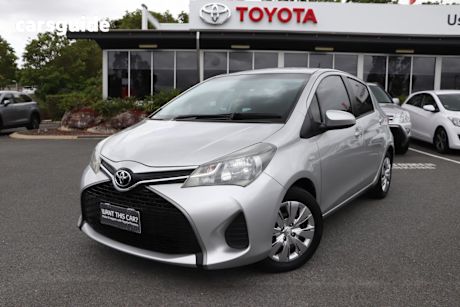Silver 2015 Toyota Yaris Hatchback Ascent